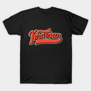 Khaosan Road Bangkok - Backpacker's Paradise | Vintage Lettering Logo T-Shirt